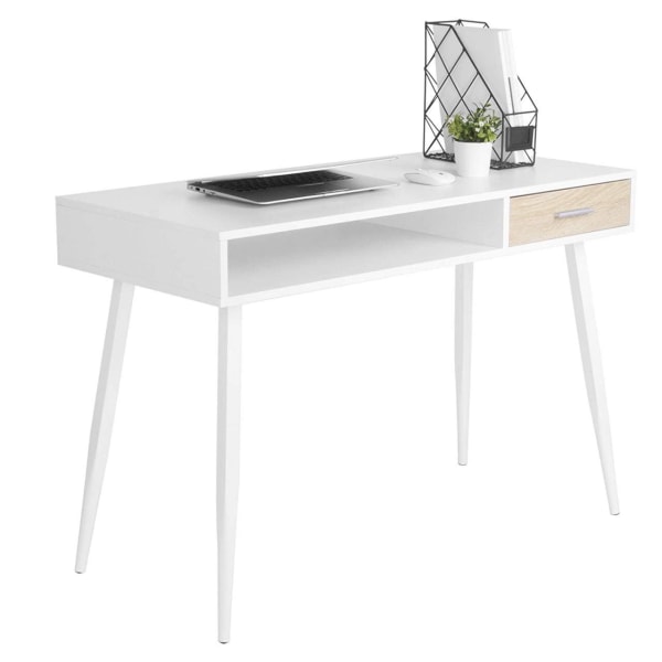 Rootz moderne skrivebord med skuffe - Kontorbord - Arbejdsstatio