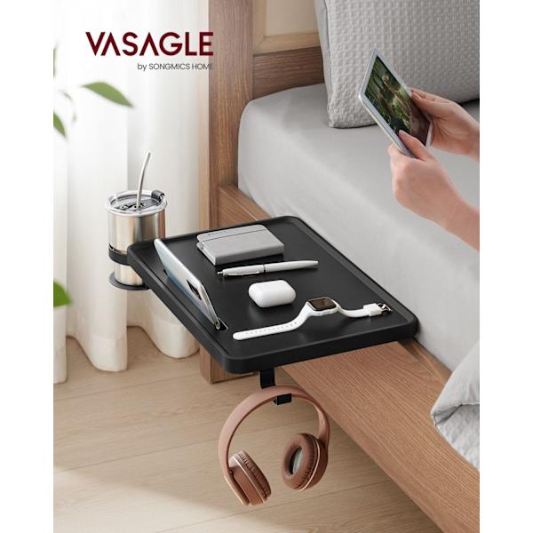 Rootz Bamboo Sängbricka - Sängbord - Frukost i sängbricka - Naturträ - Lättvikts - Bärbar - 27cm x 37,8cm x 7,9cm