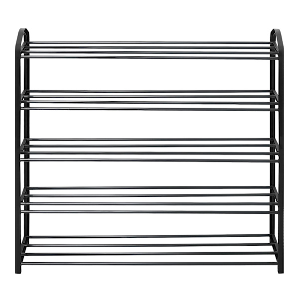 Rootz Skostativ - Fodtøjsarrangør - Skostativ - Skoopbevaring - Fodtøjsholder - Skotårn - Skodisplay - Grå - 31,5x8,1x2,6 tommer