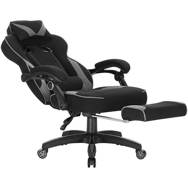 Rootz Gaming Chair - Kontorstol - Computerstol - Justerbar komfort - Åndbart materiale - Ergonomisk støtte - 121cm-128cm x 56cm x 46cm
