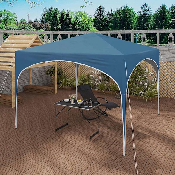 Rootz Premium Outdoor Gazebo - Eventtält - Partykapell - Robust konstruktion - Vattentät - Justerbar höjd - 3x3m