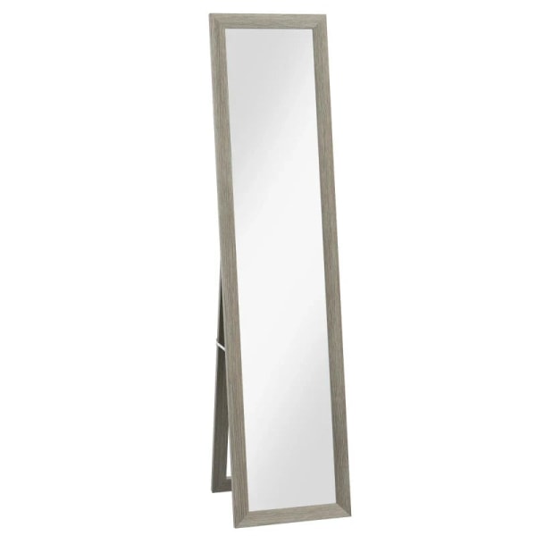 Rootz stående spejl - Inklusiv vægmontering - Gulvspejl - Træloo