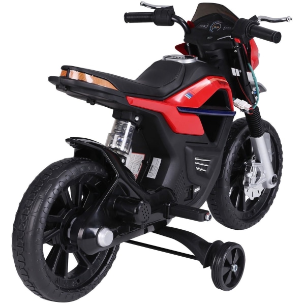 Rootz elektrisk motorcykel til børn - Rød - Plast, Metal - 41,33 cm x 23,62 cm x 24,52 cm