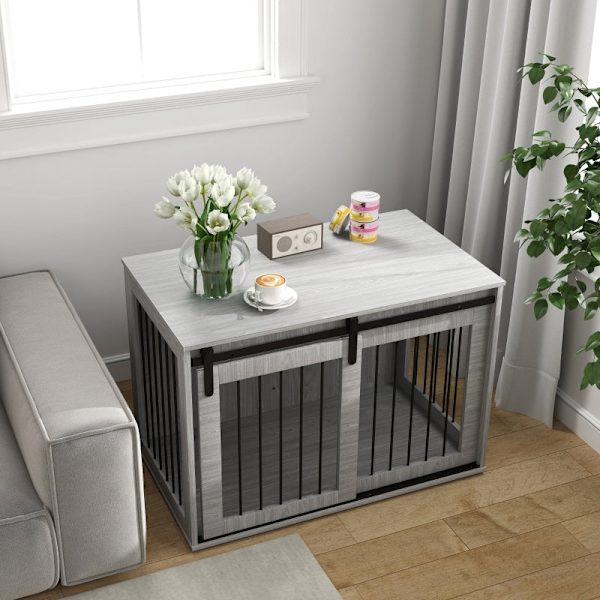 Rootz Hundekasse - Husdyrbur - Husdyr - Luftig ventilation - Staldkonstruktion - 98 cm x 58 cm x 61 cm