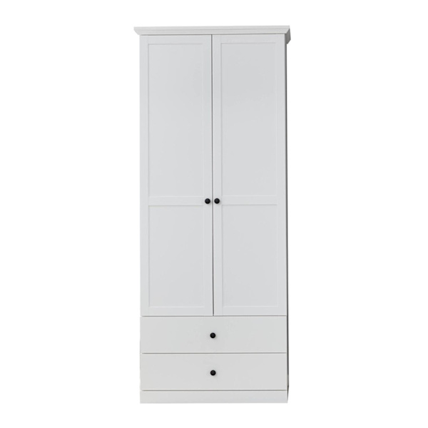 Rootz Garderobe - Skabe - Hvid - 81 x 196 x 41 cm