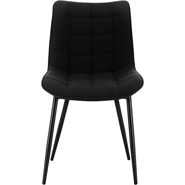 Rootz sæt med 6 spisestuestole - Komfortable siddepladser - Stilfuldt design - Holdbar konstruktion - Linned og metal - 85,5 cm x 46 cm x 40,5 cm