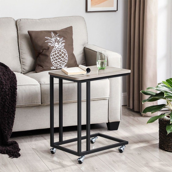 Rootz sofabord - Sofabord med hjul - Moderne sofabord - Industri