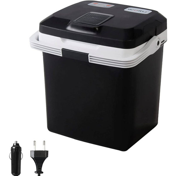 Rootz bærbar 24L elektrisk kølervarmer - 12V køleskabsvarmer - AC/DC adapter - Miljøvenlig - 41cm x 32cm x 42cm