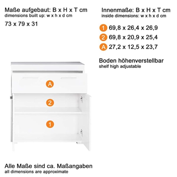 odefinierad Grey High gloss