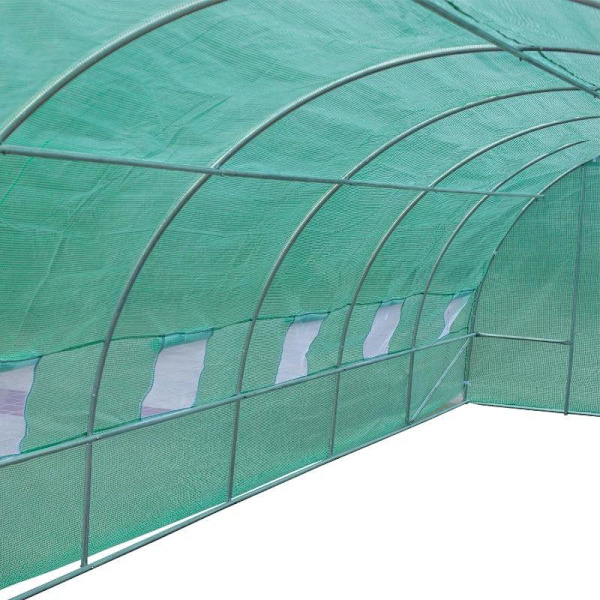 Rootz Tomat Drivhus - Folie Drivhus - Drivhus - Tunnel Kold Ramme - Grøn - 800 x 300 x 200 CM