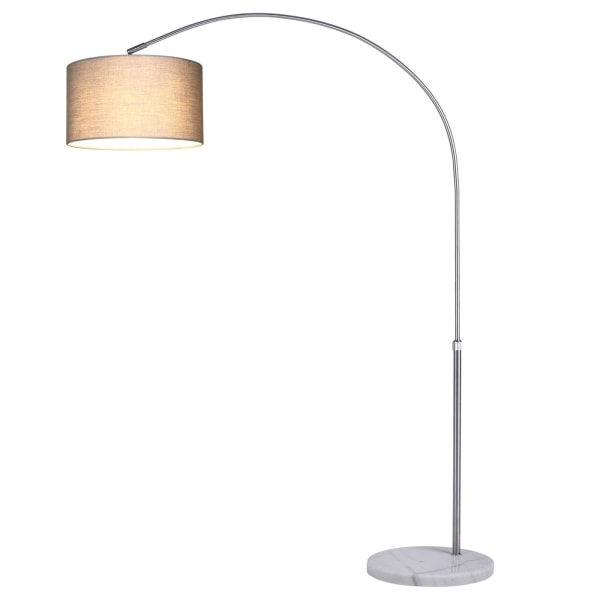 Rootz Arc Lampe - Gulvlampe - Stående Lampe - Marmor Sokkel - De dc38 |  Fyndiq