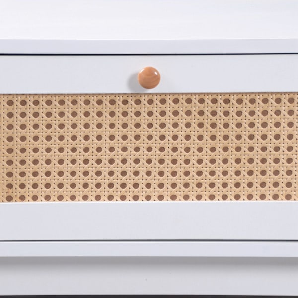 Rootz Rattan soffbord - Country Style - Elegant Polyrattan - Rymlig förvaring - 110L x 55W x 38,5H cm