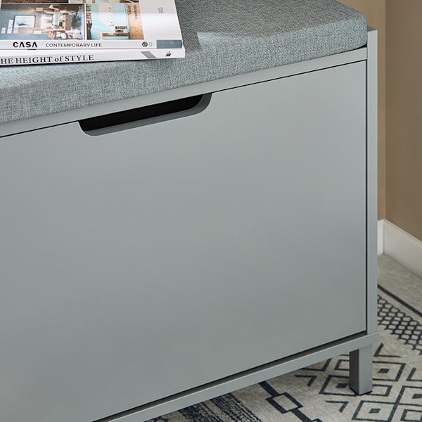 Rootz Shoe Storage Cabinet - Shoe Organizer - Shoe Rack - Space Saving Design - Dimensions: 60x52x24cm - Håller upp till 113 kg