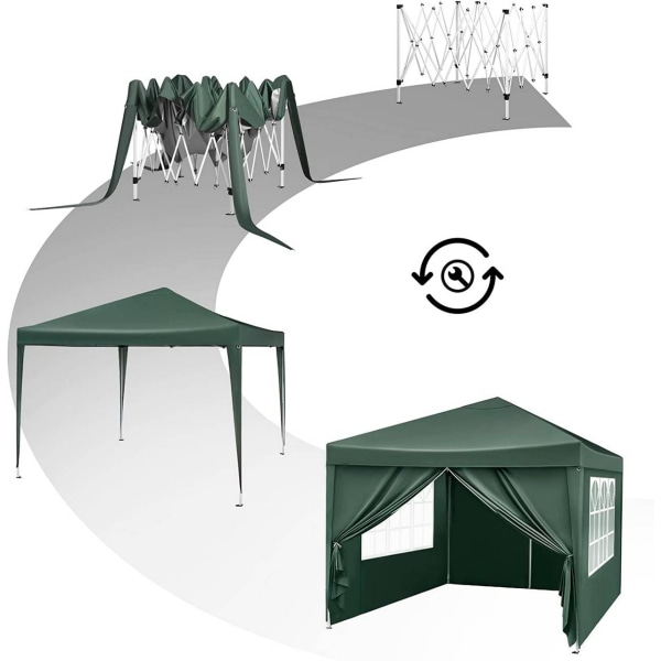 Rootz Ultimate Outdoor Gazebo - Event Pavillion - Vejrbestandig