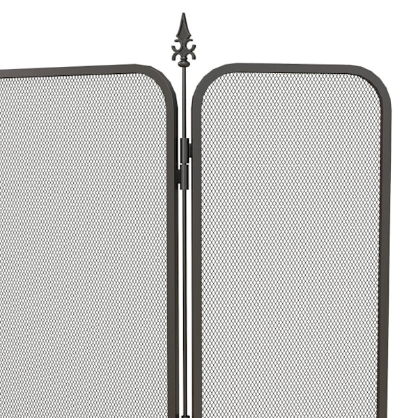 Rootz Fireplace Spark Guard - Brandskärm - Härdskydd - Garanterar säkerhet - 96W x 1,3D x 56H cm
