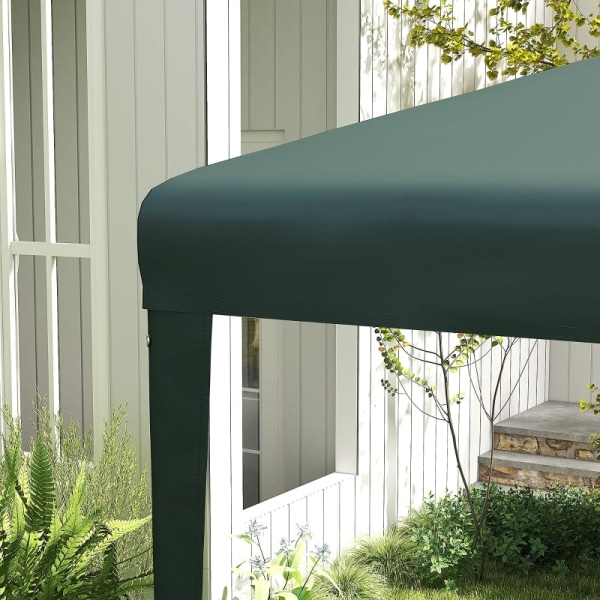 Rootz Pavilion 2,7x2,7m - Fällbart lusthus - Utomhustak - Snabbmontering - Rostsäker ram - Vattenavvisande tak - 270cm x 270cm x 255cm