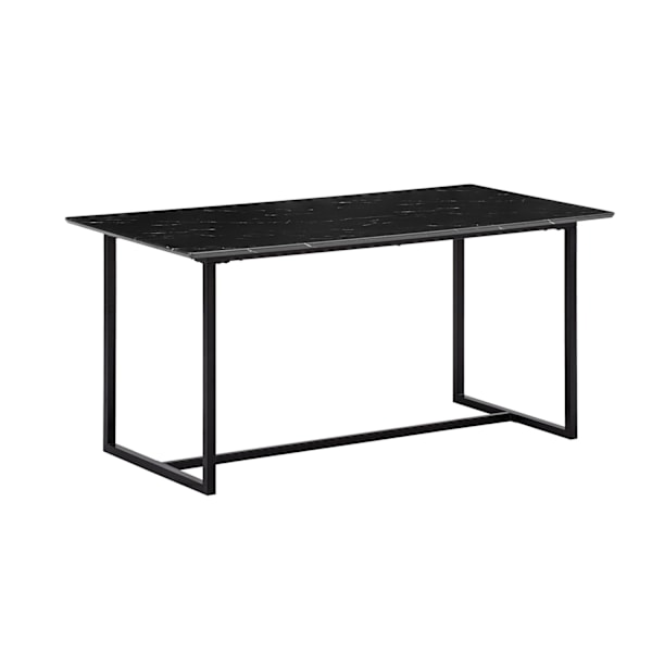 Rootz Stor spisebord - Moderne spisebord - Rektangulært bord - Marmorudseende - Sæder 8 - 180 cm x 90 cm x 76 cm