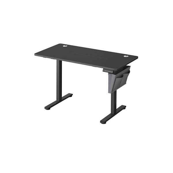 Rootz elektrisk højdejusterbart skrivebord - Stående skrivebord - Motoriseret arbejdsstation - Spånplader og stål - 60 cm x 120 cm x (72-120) cm