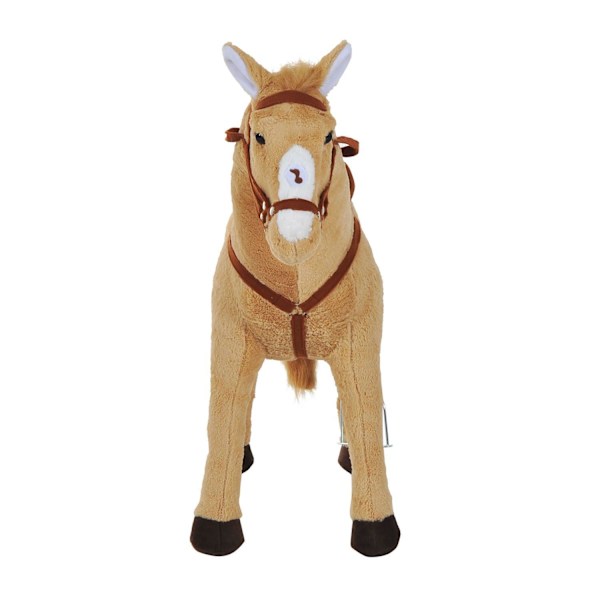 Rootz Ridhäst - Beige - Plysch, Metall, Pp Bomull - 33,46 cm x 11,02 cm x 23,62 cm
