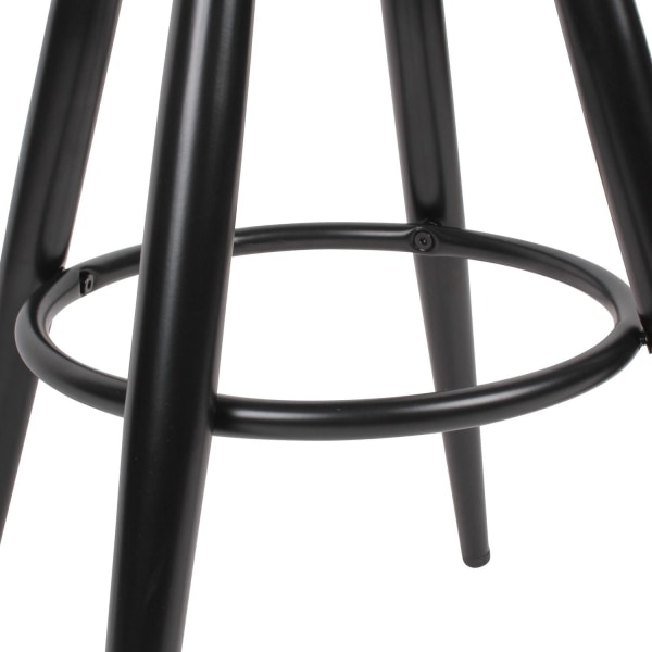 Rootz baarijakkara musta metalli 72-80 cm - Design baarituoli 10