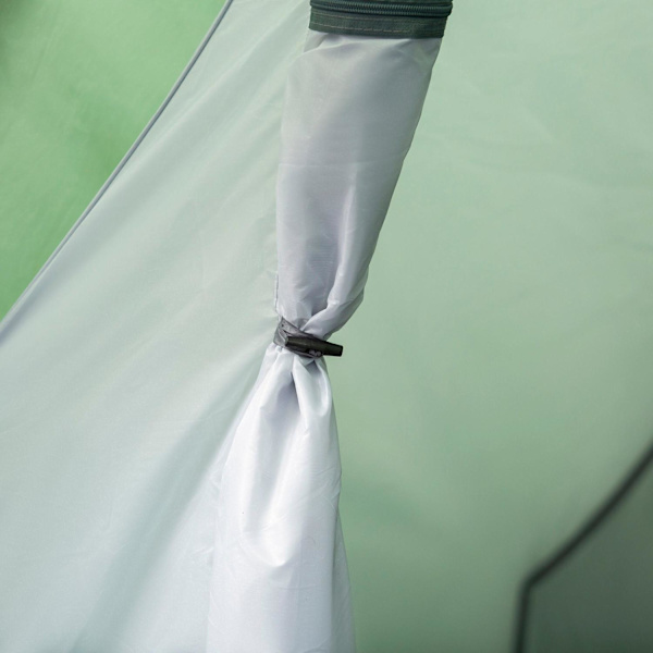 Rootz Campingtelt - Grøn, Sort - Polyester, Pe, Glasfiber - 167,71 cm x 81,1 cm x 60,62 cm