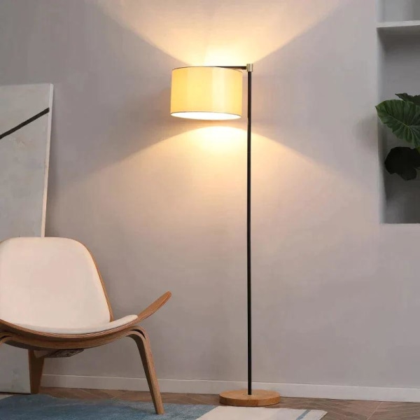 Rootz Golvlampa - Modern Golvlampa Med E27 Sockel - Gyllene lamp