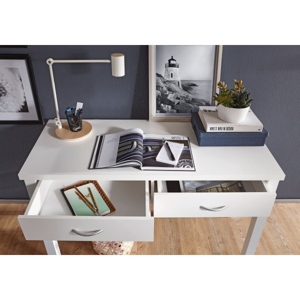 Rootz Modern Desk - Hjemmekontor - Skrivebord - Tidløst design - Elegant accent - Masser af lagerplads - 120 cm x 50 cm x 77 cm