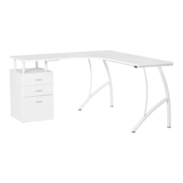 Rootz-pöytä - L-muotoinen työpöytä - Tietokonepöytä - L-muotoine