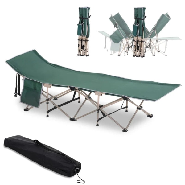 Rootz Camp Bed - Hopfällbar campingsäng - Militär sovsäng - Väde