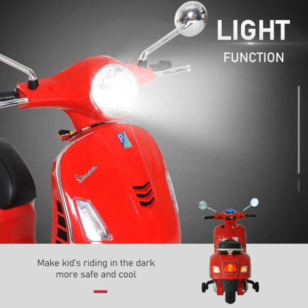 Rootz skootteri sähköinen lasten moottoripyörä punainen - Punain