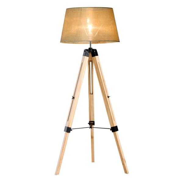 Rootz gulvlampe - Justerbar gulvlampe - Lampe - Beige - 65x65x99 863c |  Fyndiq
