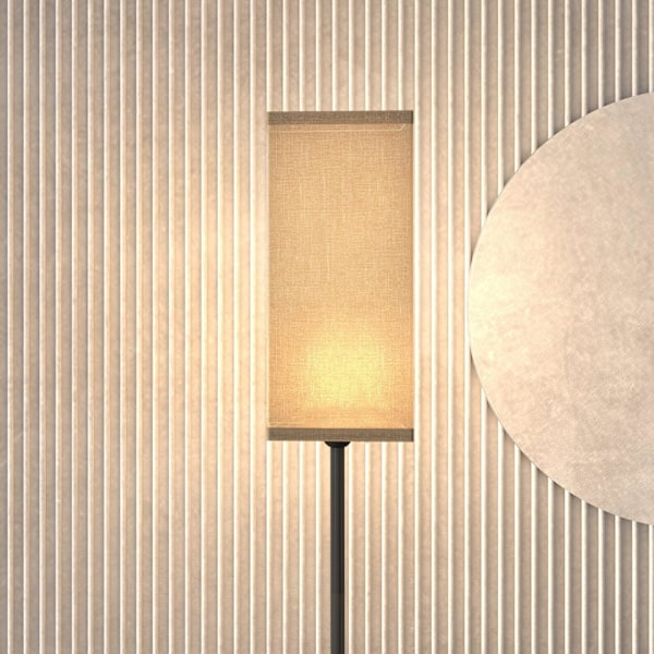 Rootz Modern Floor Lamp - Belysning fixtur - Illumination Stand - Fotomkopplare bekvämlighet - 25ø x 161,5H cm