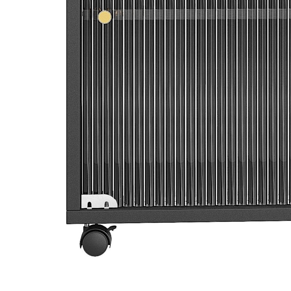 Rootz Extendable Bar Table - Siirrettävä moderni baaripöytä - Teleskooppinen palkkipöytä LED - säilytystila - 138-204 × 39 × 105 cm