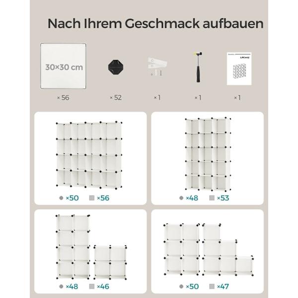 Rootz Skostativ Organizer - Skoopbevaring - Ståhylde - Kompakt design - 153cm x 31cm x 153cm