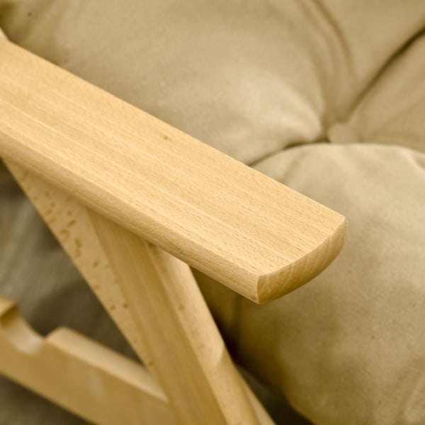 Rootz Accent Chair - Relax stol - polstret lænestol - justerbar komfort - 71x89x96 cm - sammenfoldeligt design