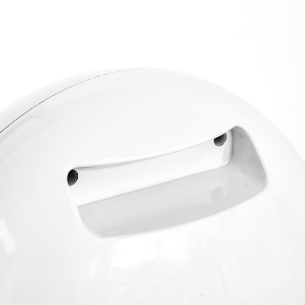 Rootz Elpejs - LED Elpejs - Stående Pejseovn med Flammeeffekt - ABS Plast - Hvid - 30,5 x 18 x 35 cm