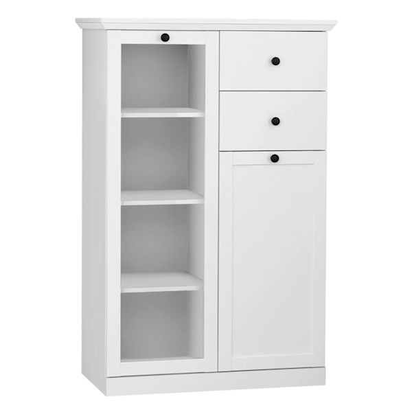 Rootz Møbelsæt 2-delt - Stuemøbler - Hvid - 235 x 129 x 41 cm