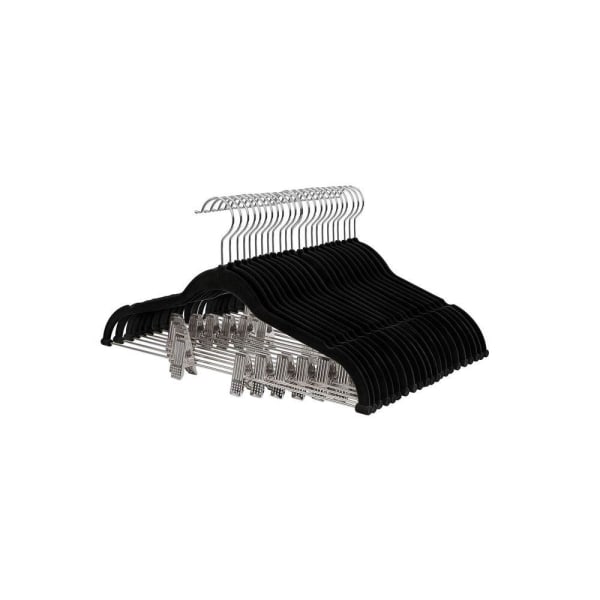 Rootz Clip Hanger - Buksebøjle - Fløjlsbuksebøjler - Metal Clip