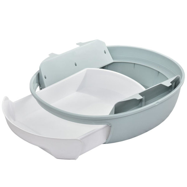 Rootz kattlåda - Blå - Pp, Abs - 18,5 cm x 21,65 cm x 17,32 cm