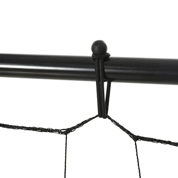 Rootz Soccer Goal - Soccer Net - Soccer Rebounder Goal - Rebound Wall Net - Soccer Rebound Wall - Gul/Sort - 184 x 63 x 123 cm
