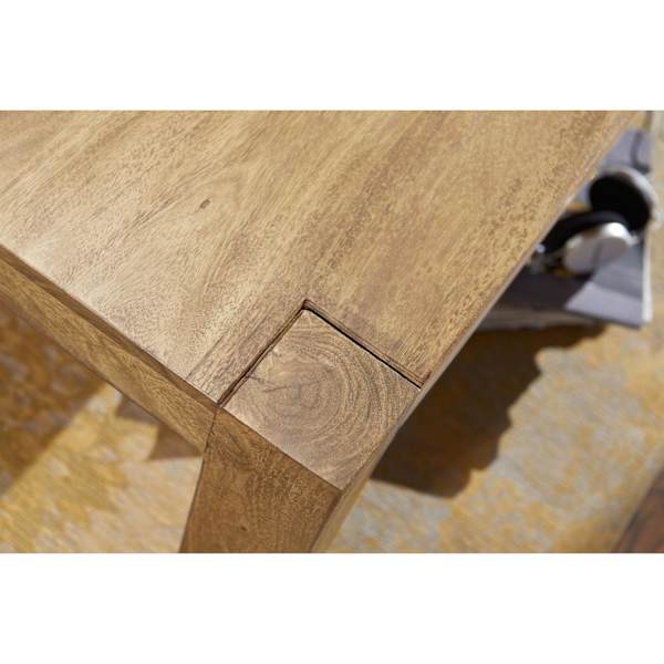 Rootz Soffbord - Soffbord - Massivt trä - Acacia - 110 x 60 cm - Rektangulärt - Naturligt