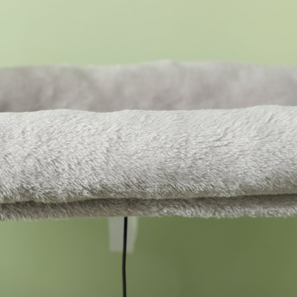 Rootz 52 "Cat Tree - Activity Scratching Post - Play Center - Sisal for Claw Care - 55L X 44W X 132H CM - Grå