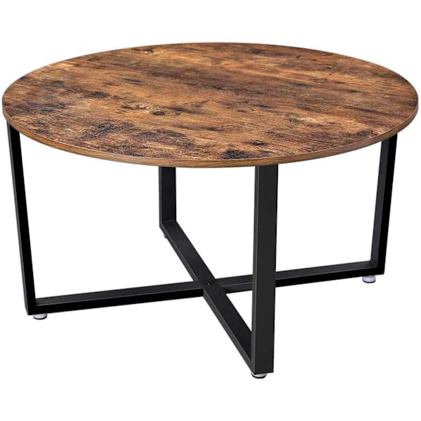Rootz runt soffbord - Industriell stil - Sidobord - Cocktailbord - 88 x 88 x 47 cm