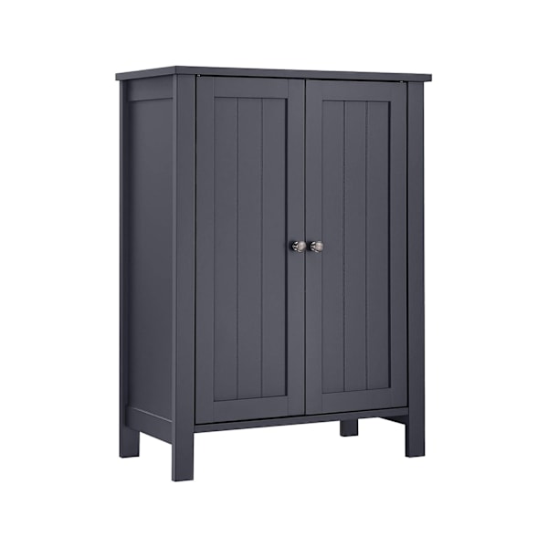 Rootz grått badrumsskåp - Förvaringsskåp - Organizer - MDF-konstruktion - 60cm x 30cm x 80cm