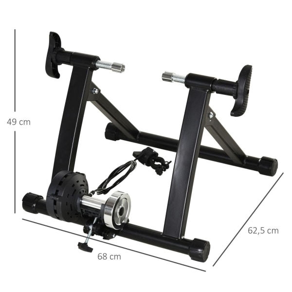 Rootz Bicycle Trainer - musta - metalli, Pp - 26,77 cm x 24,6 cm