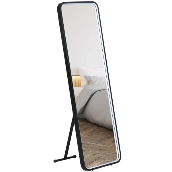 Rootz stående spejl - Vægspejl - Spejl i fuld længde - Inklusiv