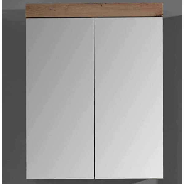 Rootz Badeværelsessæt - Badeværelsesskabe - Højglans - 60 x 190 x 34 cm White