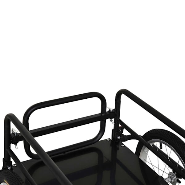 Rootz Cykeltrailer - Lasttrailer - Heavy-Duty Transport - Forbedret sikkerhed - Holdbar konstruktion - Overlegen stabilitet - 139 cm x 71,5 cm x 49 cm