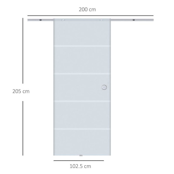 Rootzin lasiovi - liukuovi - lasiliukuovi - 900 x 2050 mm