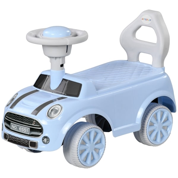 Rootz Kids Ride-On Car - Børnebil - Walker Legetøj - Anti-Tip Design - Interaktiv sjov - Udvikling af motoriske færdigheder - 53 cm x 25 cm x 35 cm